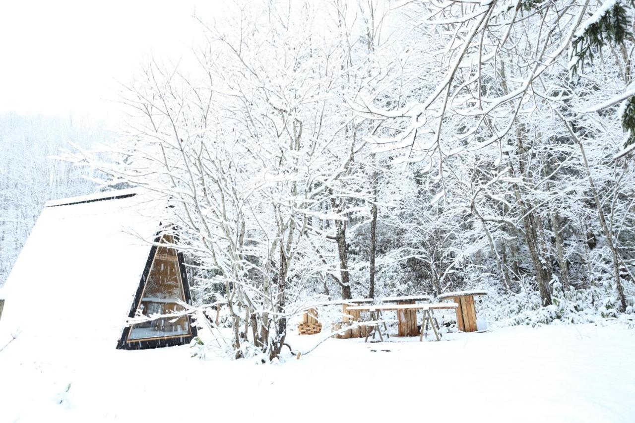 A-Frame Cabin Iwor - Vacation Stay 36172V Shimokawa Экстерьер фото